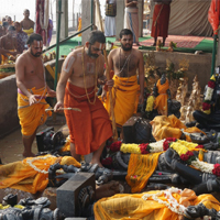 4th Day Morning Program Updates Vijayakiladri