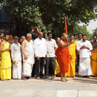 HH Swamiji Visited Vedic University