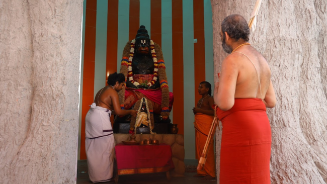 Consecration Ceremony of Sri Vighna Vimochaka Hanuman - vijayakiladri